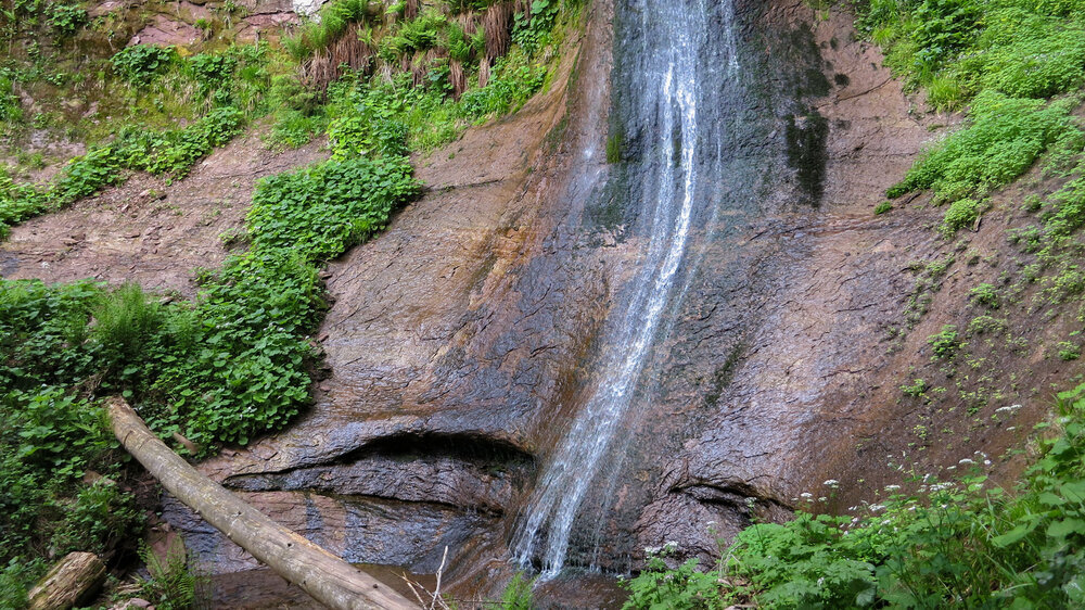 Der Sankenbach Wasserfall bei Baiersbronn