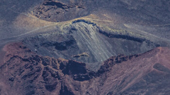 die Schlünde der Narices del Teide am Pico Viejo