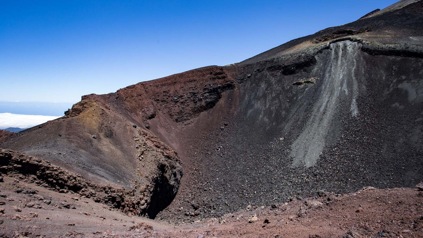 der Montaña Chahorra ist der Hauptkrater der Narices del Teide