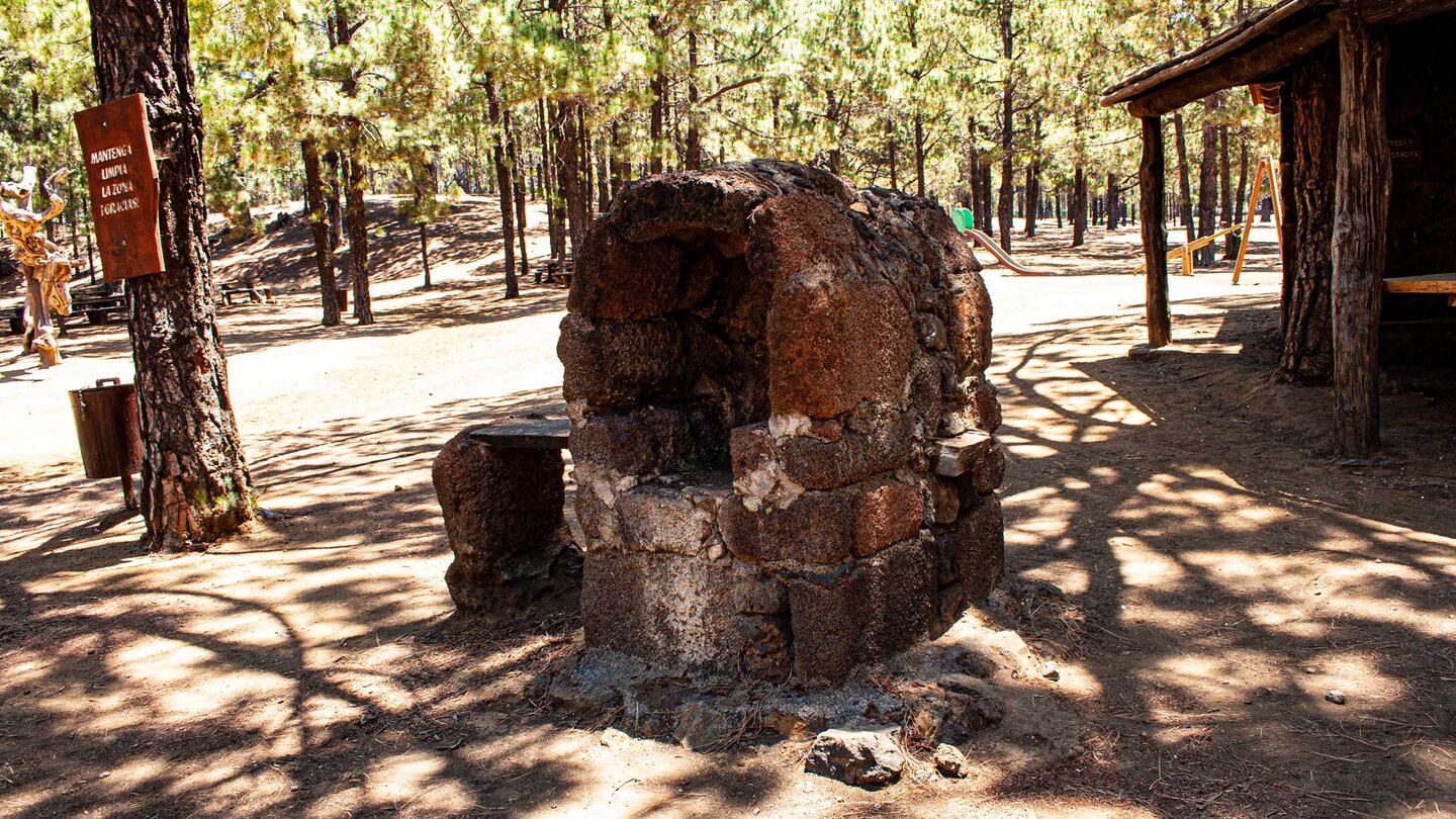 Grillplatz am Hoya del Morcillo auf El Hierro