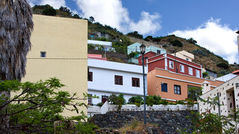 verwinkelte Gassen in Vallehermoso auf La Gomera