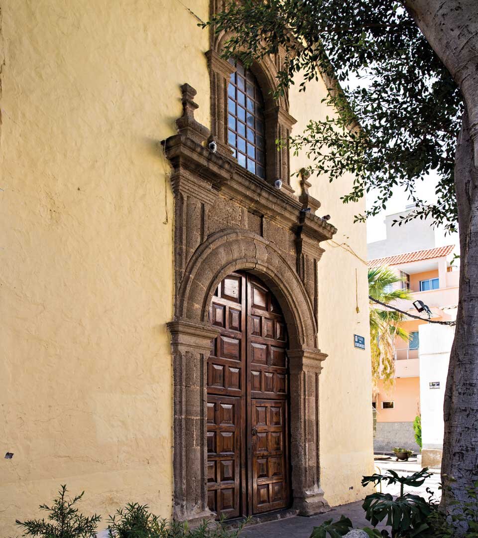 das Portal des ehemaligen Dominikanerklosters in Güímar