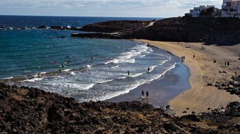 die Playa Grande in der Punta de Abona