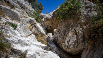 Schlucht oberhalb der Quelle des Río Castril