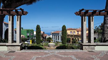 Blick über La Orotava im von der Plaza San Francisco