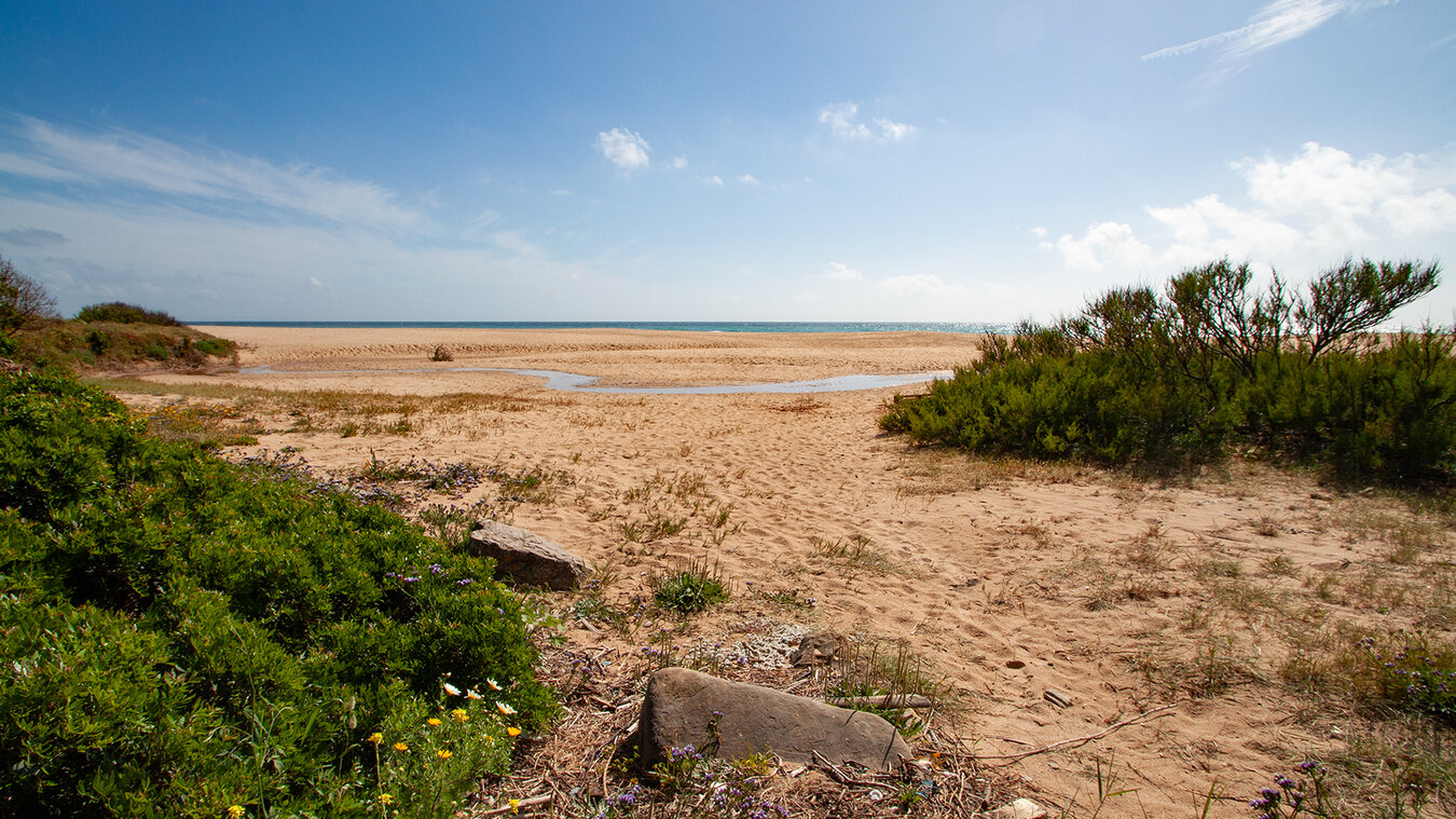 die Playa de los Alemanes in der Bucht von Atlanterra | © Sunhikes