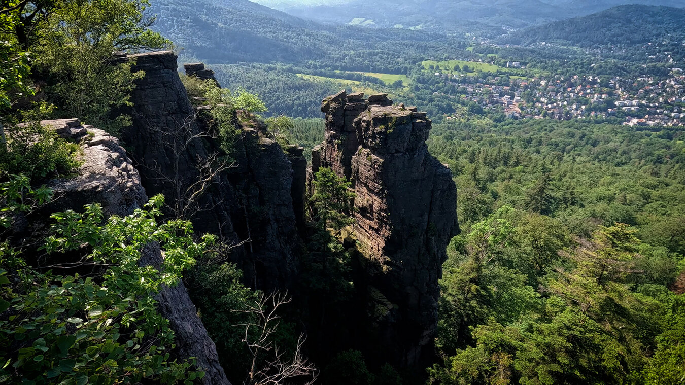 die Hohe Wand der Battertfelsen bei Baden-Baden | © Sunhikes