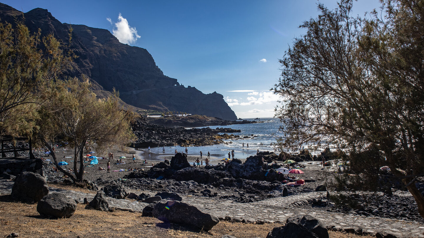 Strand Playa de Las Arenas bei Buenavista del Norte | © Sunhikes