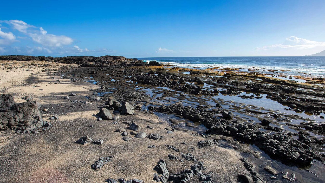  Sandstrand Arenas Blancas am westlichen Ende des Golfo-Tals | © Sunhikes