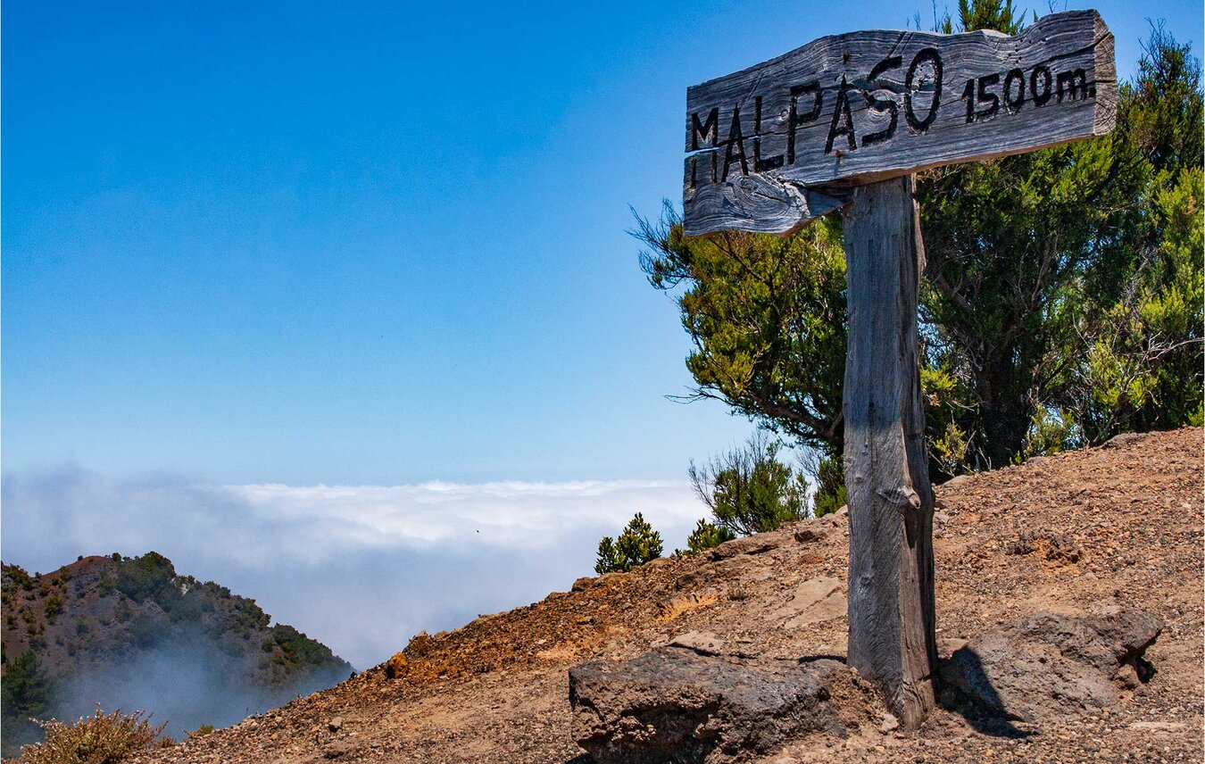 Pico de Malpaso der höchste Berg der Insel El Hierro | © Sunhikes