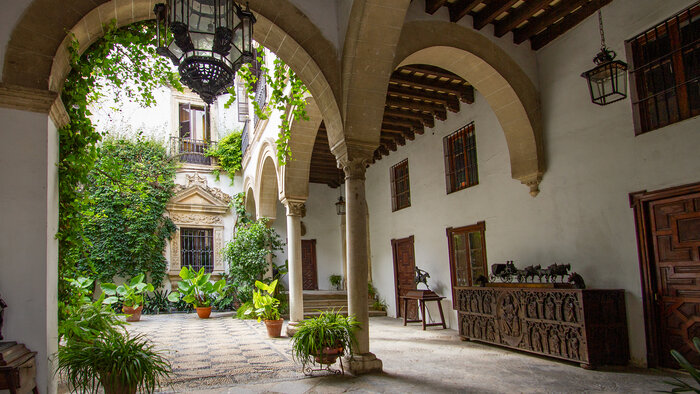 Patio im Palacio Domecq in Jerez | © Sunhikes