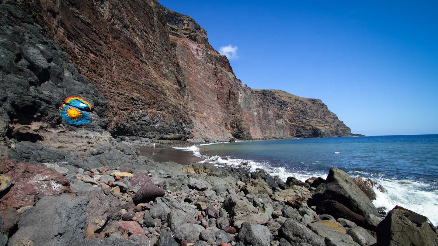 Hippie-Strand Playa de las Arenas im Valle Gran Rey | © Sunhikes