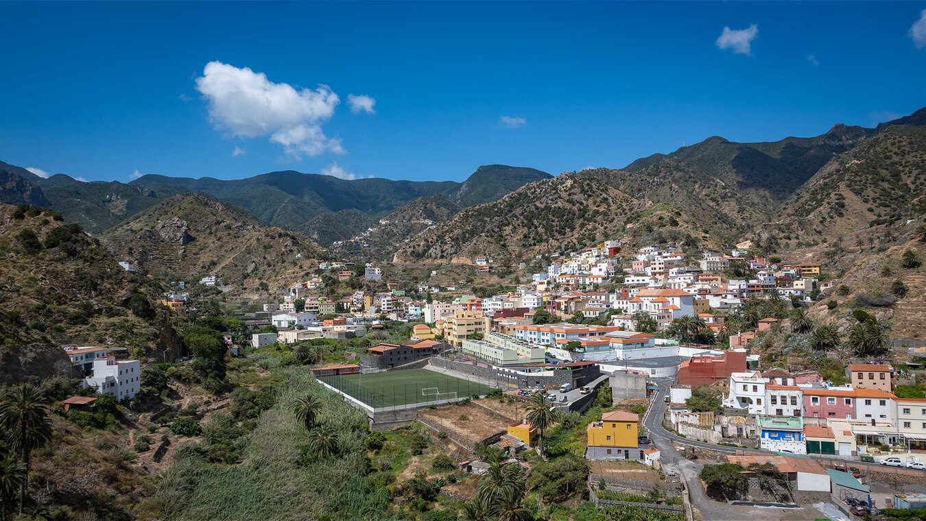 Vallehermoso – die zweitgrößte Gemeinde auf La Gomera | © Sunhikes