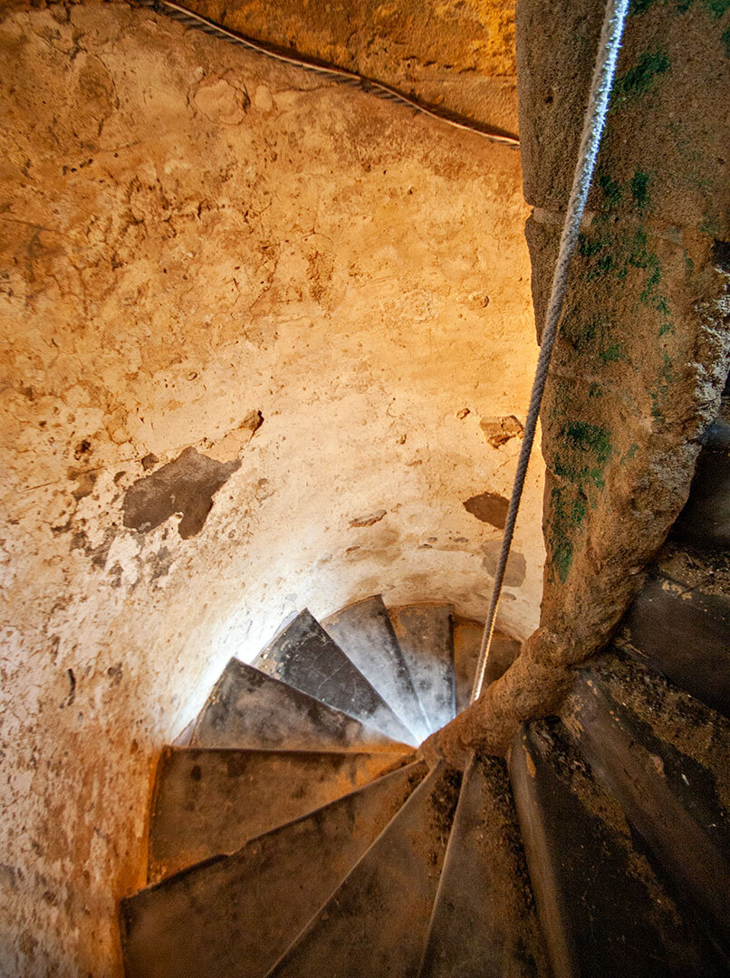 Treppe im Glockentrum  | © Sunhikes