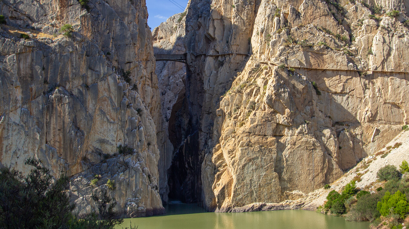 Brücke über die Schlucht des Guadalhorce | © Sunhikes