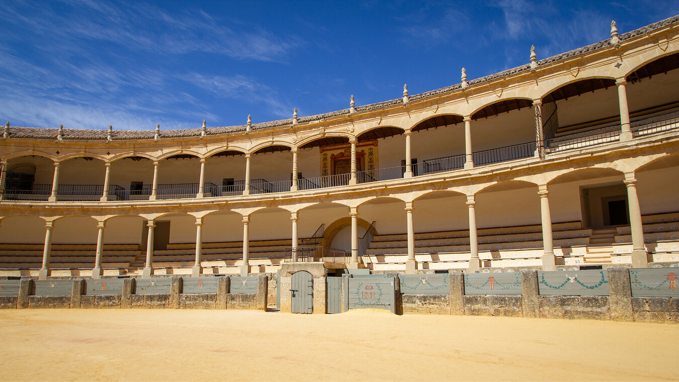 die Stierkampfarena Plaza de Toros in Ronda | © Sunhikes