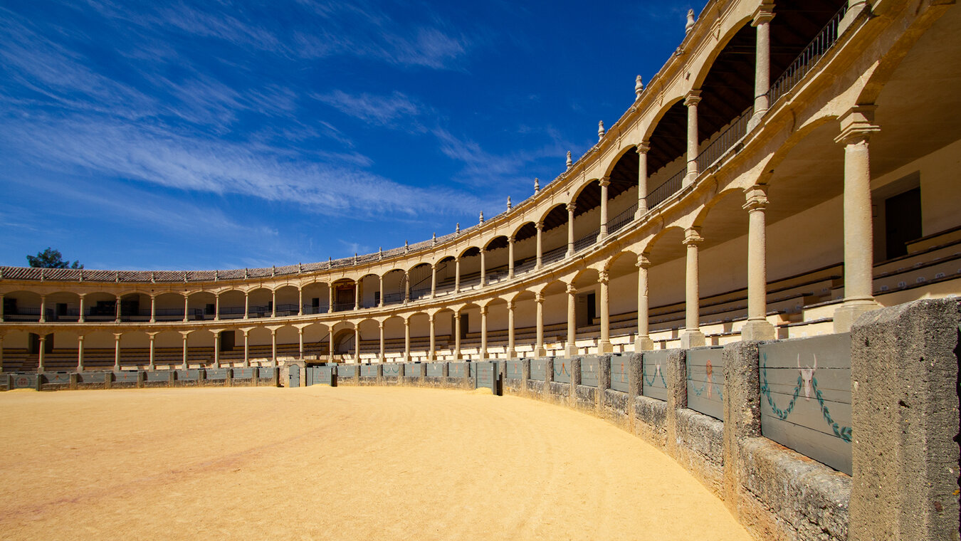 die Plaza de Toros hat einen Durchmesser von etwa 66 Metern | © Sunhikes