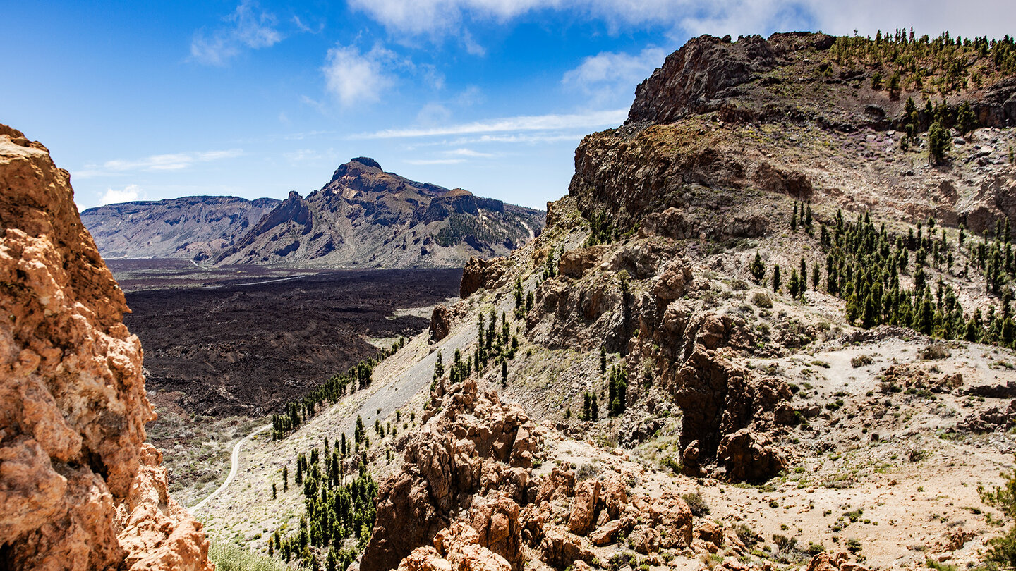 die Rundwanderung um den Montaña el Cedro bietet Perspektiven auf den Teide Nationalpark  | © Sunhikes