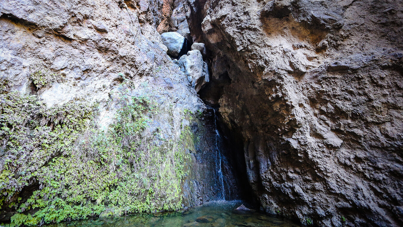 die Wasserfall im Barranco del Río  | © Sunhikes