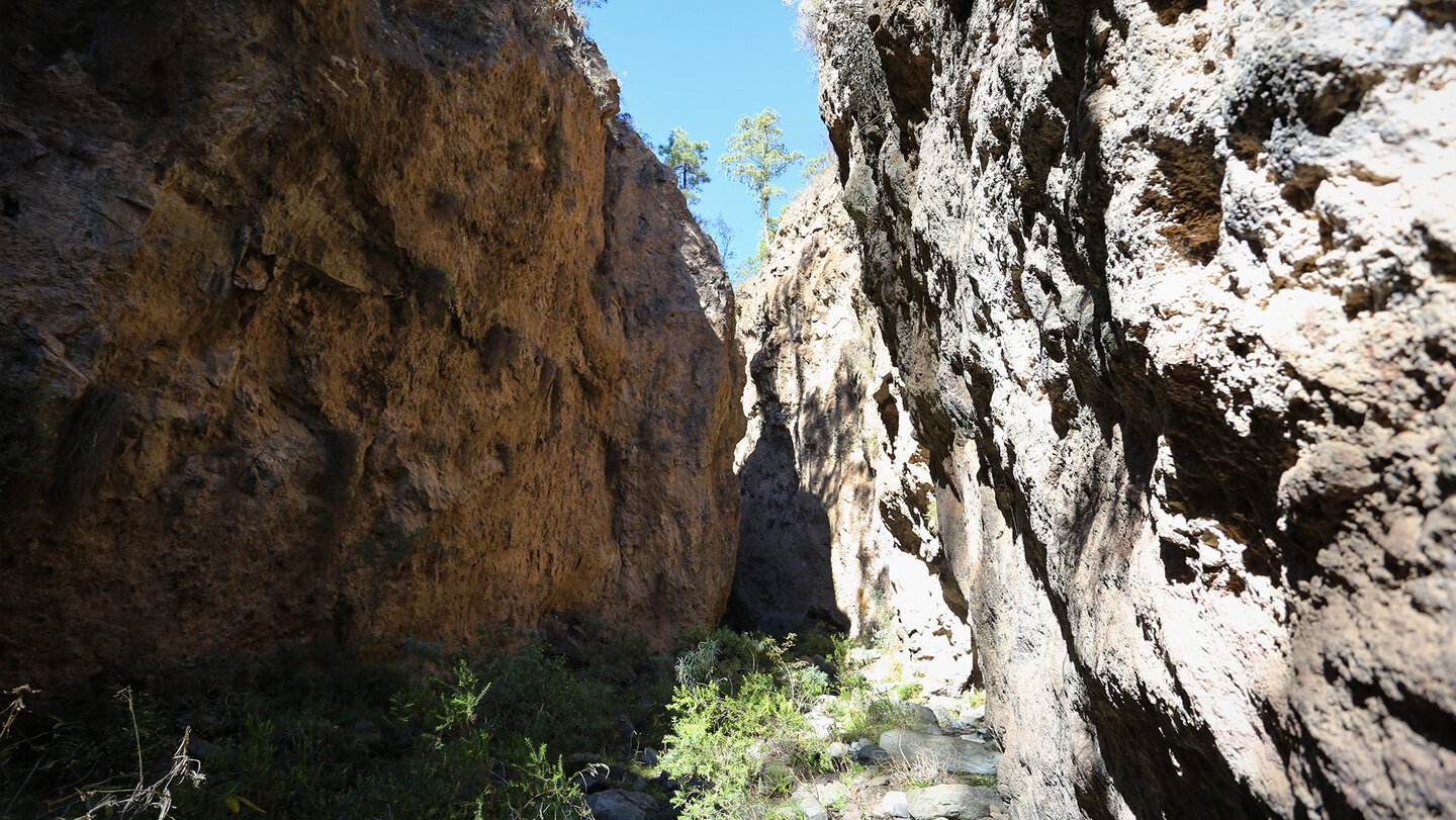 Felswände im Barranco del Río | © Sunhikes