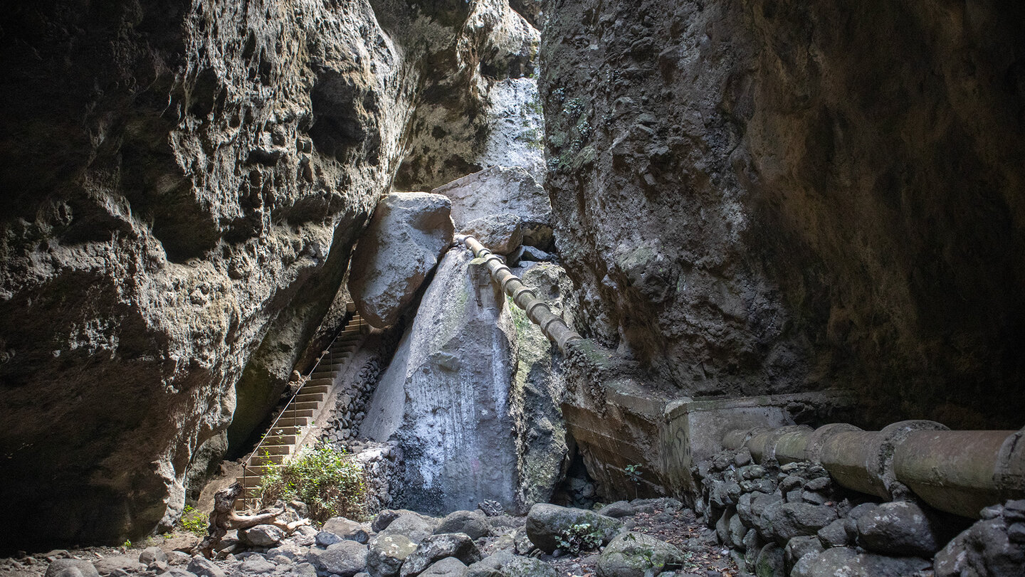 Abenteuerwanderung durch die Schlucht Barranco de los Conchinos | © Sunhikes