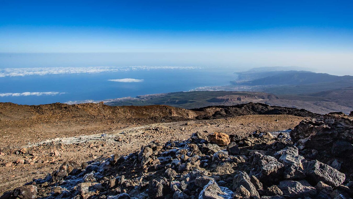 Ausblick vom Wanderweg 7 - Montaña Blanca – La Rambleta | © Sunhikes