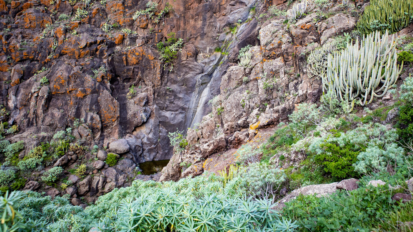 Wasserfall im Barranco de Itobal | © Sunhikes