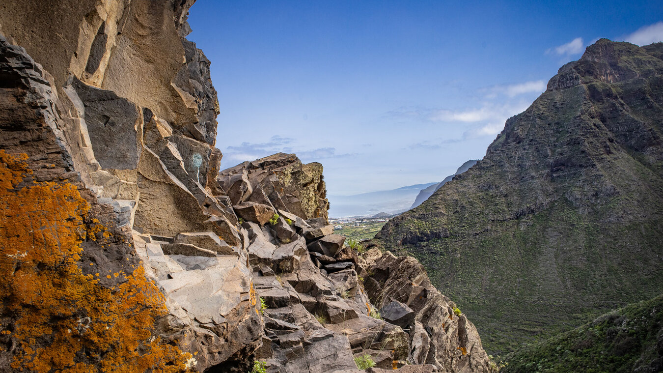 Felspassage am Risco Steig | © Sunhikes