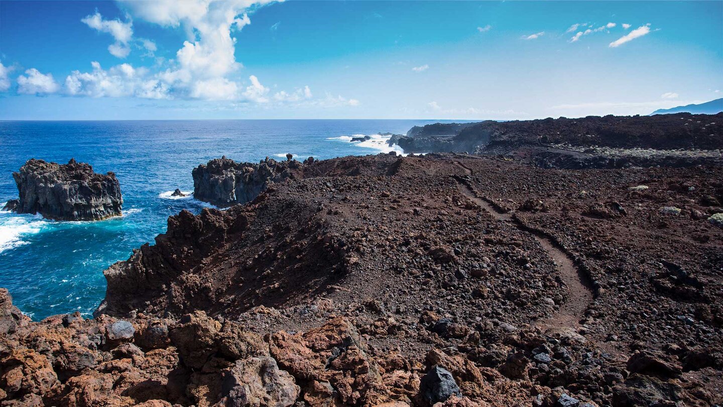 Wanderweg an der Punta de la Dehesa auf El Hierro | © Sunhikes