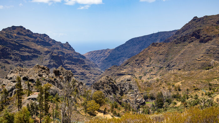 Wandern im Talkessel von Benchijigua auf La Gomera | © Sunhikes